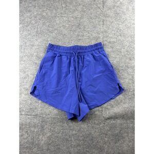 Athleta Women's XS Blue Running Gym Workout Crossroads Athletic Workout Shorts